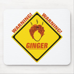 Mousepad Alerta do gengibre!