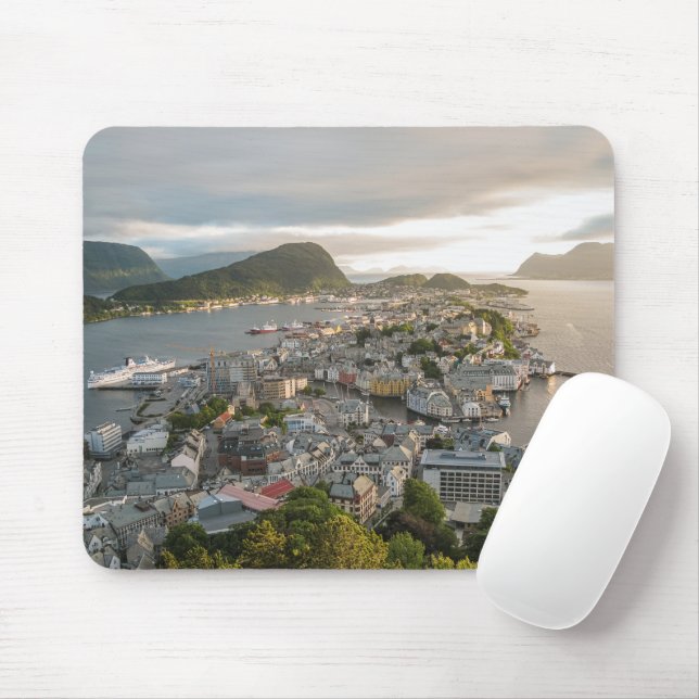 Mousepad Alesund Noruega (Com mouse)