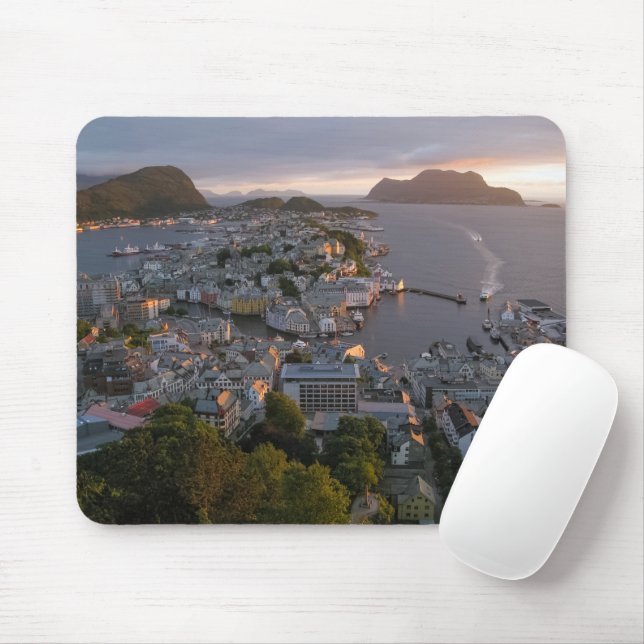 Mousepad Alesund Noruega (Com mouse)