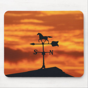 Mousepad Aleta de tempo no por do sol