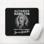 Mousepad Alexander Hamilton Escreveu 51 Ensaios Em 6 Meses<br><div class="desc">Alexander Hamilton Escreveu 51 Ensaios Em 6 Meses De Vintage</div>