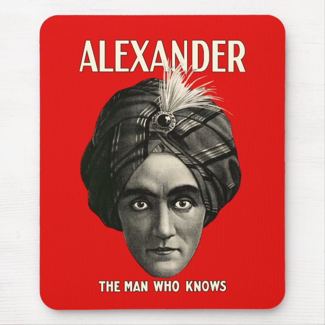 Mousepad Alexander - homem que sabe (Frente)