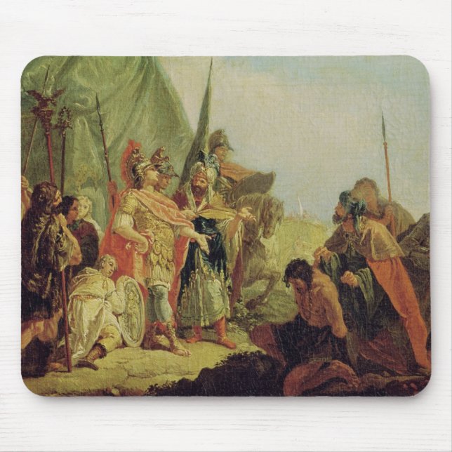 Mousepad Alexander o excelente e o Porus (Frente)