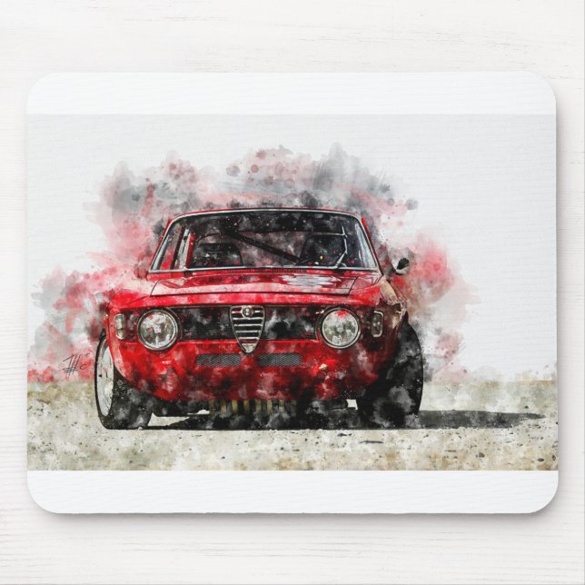Mousepad Alfa Roméo Giulia GT Júnior (Frente)