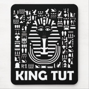Mousepad Alfabeto Hieróglifo Hieróglifo do Rei Tut faraó