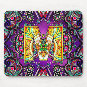 Mousepad Alfabeto M mandala