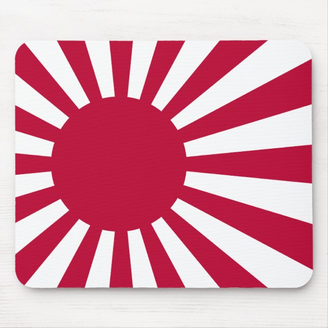 Mousepad Alferes Navais da bandeira do Japão (Frente)