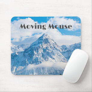 Mousepad Alfombrilha de Rato de Computador com Texto Person