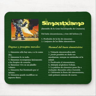 Mousepad Alfombrilla SIMONTXISMO