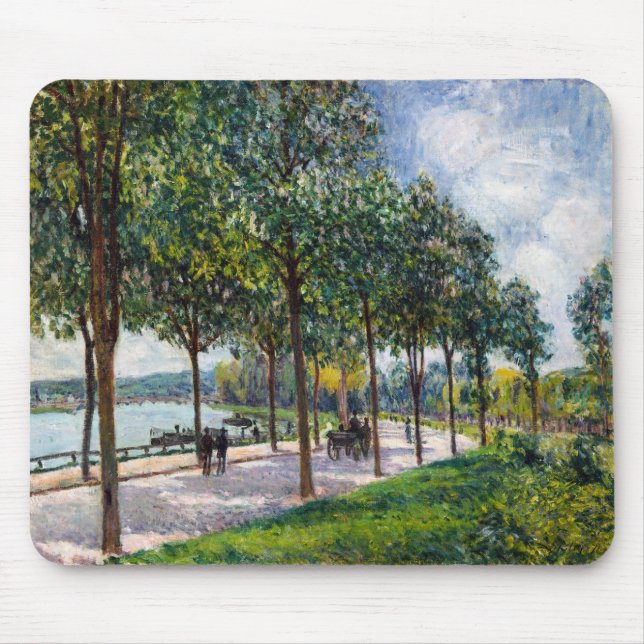 Mousepad Alfred Sisley - Allee de Castanheiras (Frente)