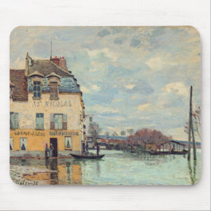 Mousepad Alfred Sisley - Inundações em Port-Marly 1872