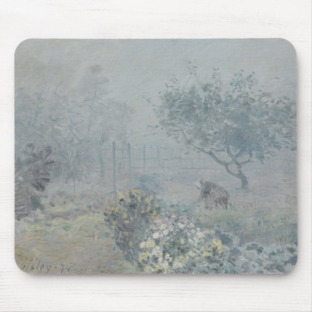 Mousepad Alfred Sisley - Névoa, Voisins (Frente)