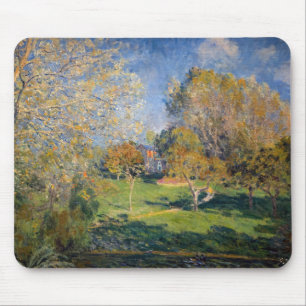 Mousepad Alfred Sisley - O Jardim de Hoschede, Montgeron