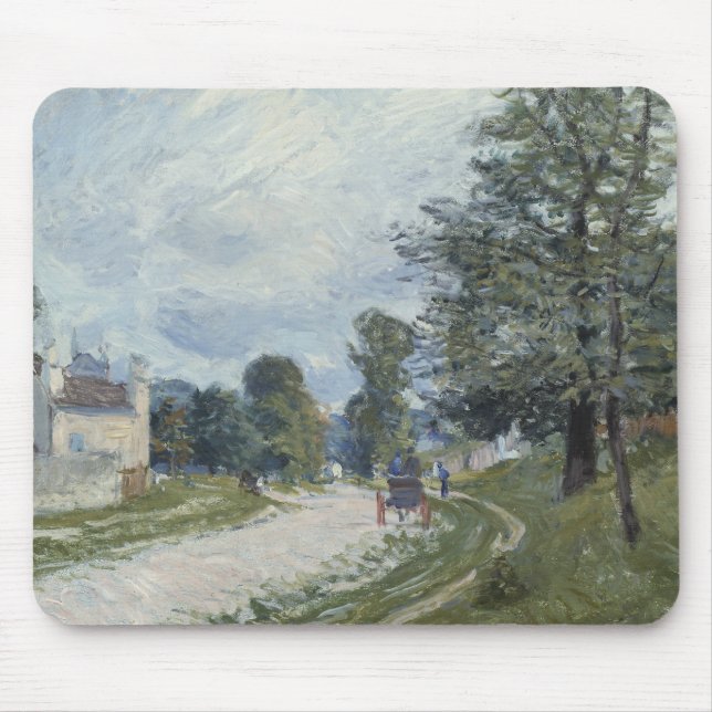 Mousepad Alfred Sisley - Uma virada na estrada (Frente)