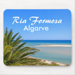 Mousepad Algarve Ria Formosa Beach e Sea em Portugal