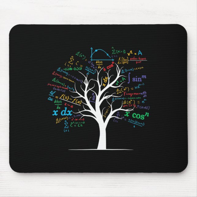 Mousepad Álgebra de Cálculo Ap Divertido Professor de Matem (Frente)