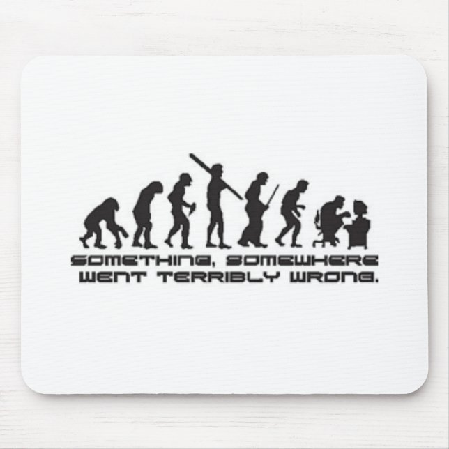 Mousepad Algo foi mal (Frente)