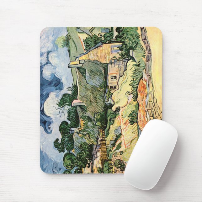 Mousepad Algodão achatado em Cordevill Vincent van Gogh (Com mouse)