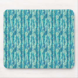 Mousepad Algodão semipelado num mix de ciano e turquesa