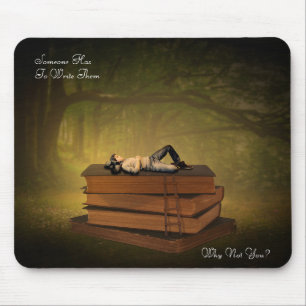 Mousepad Alguém tem que escrever