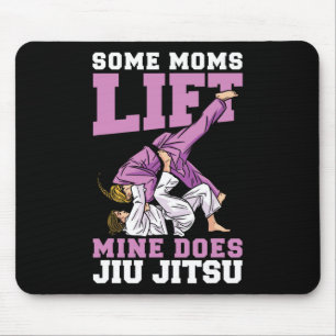 Mousepad Algumas Mães Levantam Mina Jiu Jitsu Mistura Marti