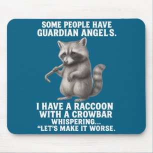 Mousepad Algumas Pessoas Têm Anjos da Guarda Eu Tenho Um Gu
