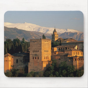 Mousepad Alhambra; Granada; Andaslusia, Espanha, Serra