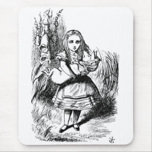 Mousepad Alice com o porco