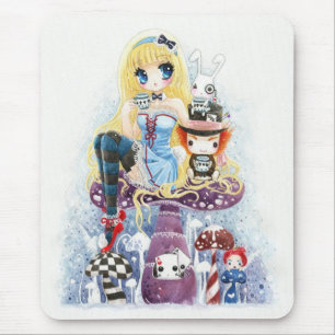 Mousepad Alice no país das maravilhas