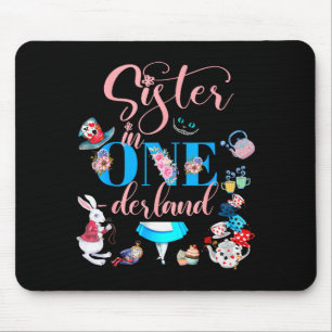 Mousepad Alice No País das Maravilhas Irmã da Família da Fe