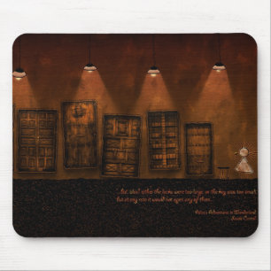Mousepad Alice no país das maravilhas - uma chave dourada