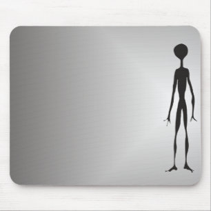 Mousepad Alienígena ALIENADA da caminhada do espaço da