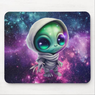 Mousepad Alienígena Chibi em Hoodie