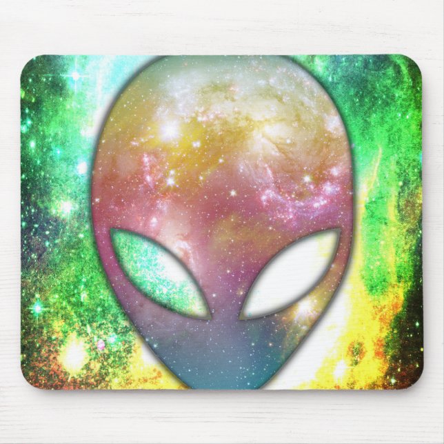 Mousepad Alienígena de espaço (Frente)
