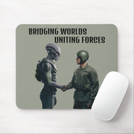 Mousepad Alienígena e soldado
