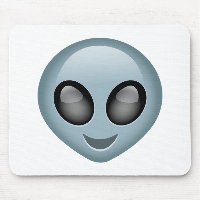 Mousepad Alienígena Emoji do Extraterrestrial (Frente)