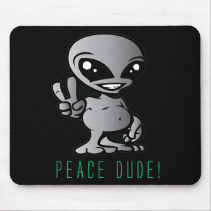 Mousepad Alienígena-Paz