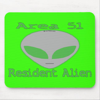Mousepad Alienígena residente da área 51