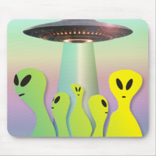 Mousepad aliens amigáveis