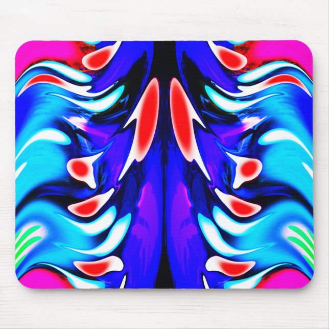 Mousepad Aliens de arte de reunião (Frente)