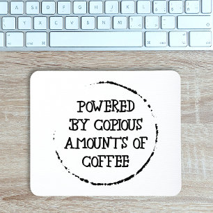 Mousepad Alimentado Por Café