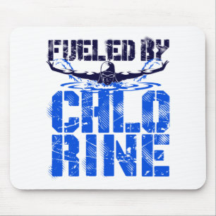 Mousepad Alimentado por Piscina Nadadora de Cloro