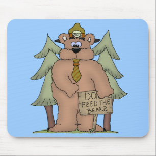 Mousepad Alimente os ursos