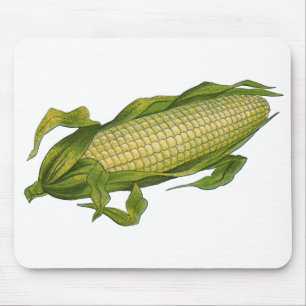 Mousepad Alimentos Antigos, Legumes Saudáveis, Milho na Esp