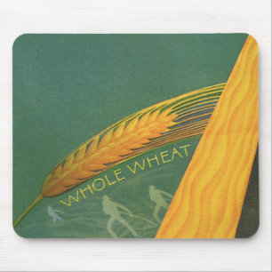 Mousepad Alimentos Saudáveis Antigos, Pão de Trigo Integral
