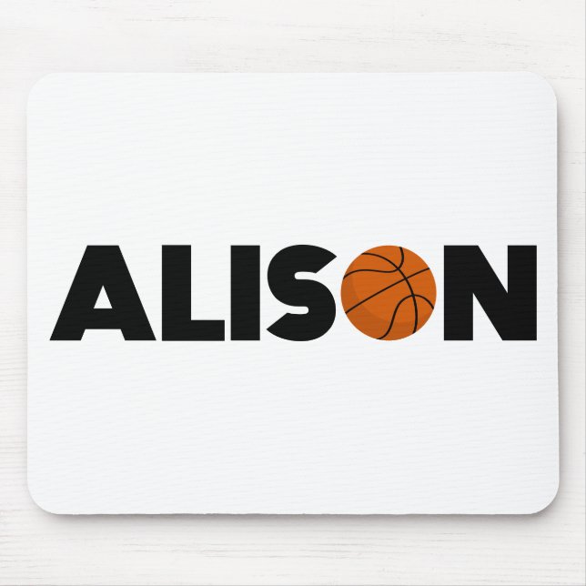 Mousepad Alison Basbol (Frente)