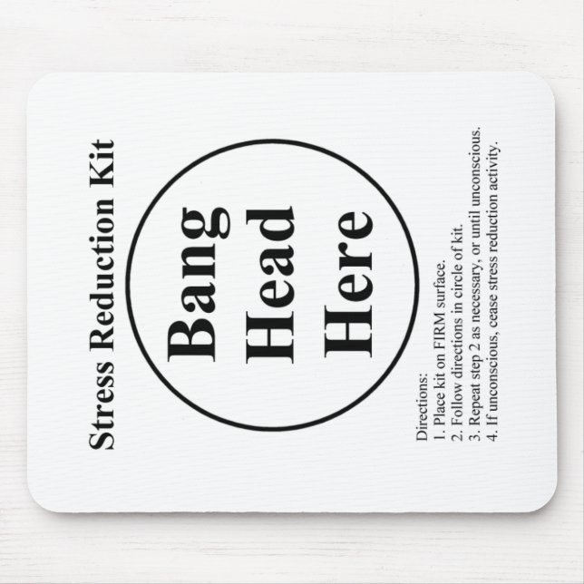 Mousepad Alívio de tensão (Frente)