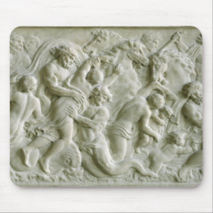 Mousepad Alivio que descreve os nereids levados por tritons