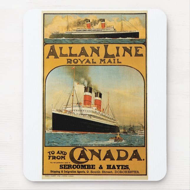 Mousepad Allan Line (Frente)