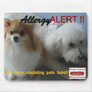 Mousepad allerggic ao sinal dos animais de estimação